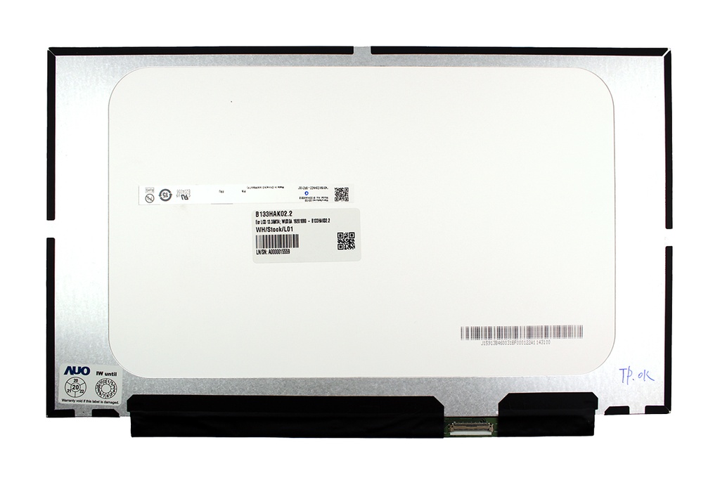 LCD Pantalla 13.3" WUXGA 1920×1080 - B133HAK02.2