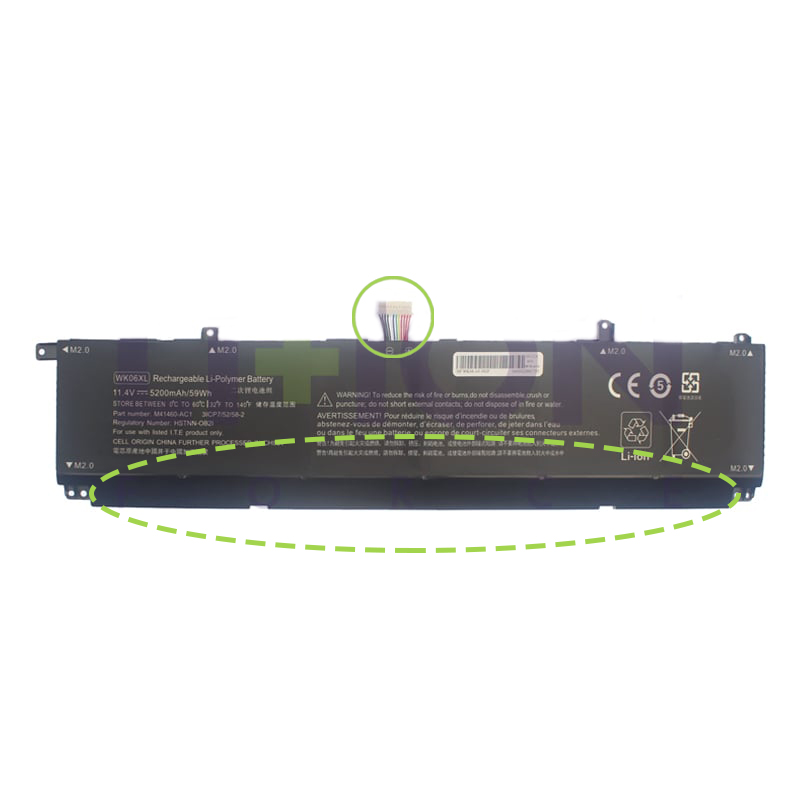 Batería HP Type-B - WK06XL 