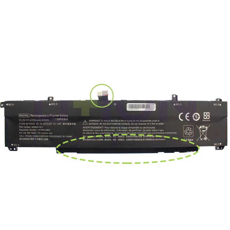 Batería HP Type A - WK04XL