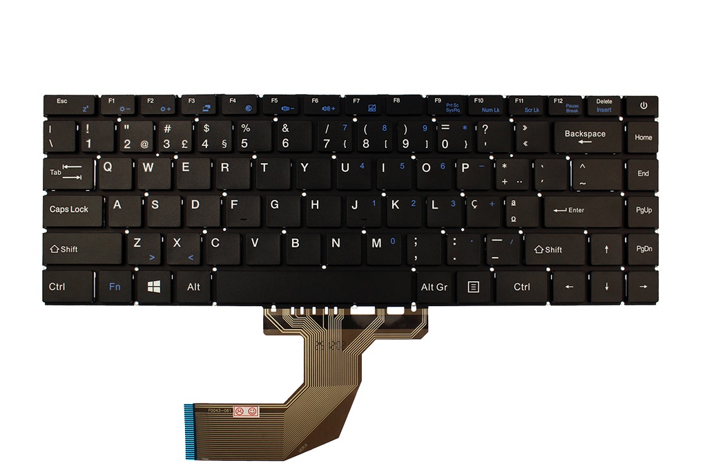 Laptop Keyboard PT Lenovo - KBLOXU140W-PM