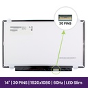 Pantalla LCD AUO 14" WUXGA Slim 1920x1080 - B140HTN01.E       
