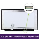 Pantalla LCD AUO 15.6 FULL HD - 1920x1080 - B156HAN12.0       