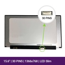 Pantalla LCD BOE 15.6" WXGA HD 1366x768 - NT156WHM-N44        