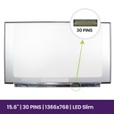 Pantalla LCD CMO 15.6" WXGA HD Slim 1366x768 - N156BGA-EA3