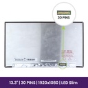 Pantalla LCD Chi Mei 13.3" WUXGA 1920×1080 - N133HCE-G62      